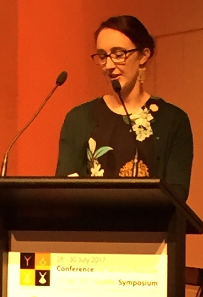 RNZCGP's tweet photo. Dr Ingrid Crawford delivers the Peter Anyon Address #gpconf17 @RNZCGP1 https://t.co/Zb86cbS9ka