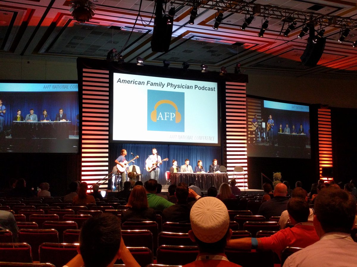 aafp's tweet image. A live @AFPpodcast, election results and more. Check out the highlights from the final day of #AAFPNC. ow.ly/4w1m30e0XWi