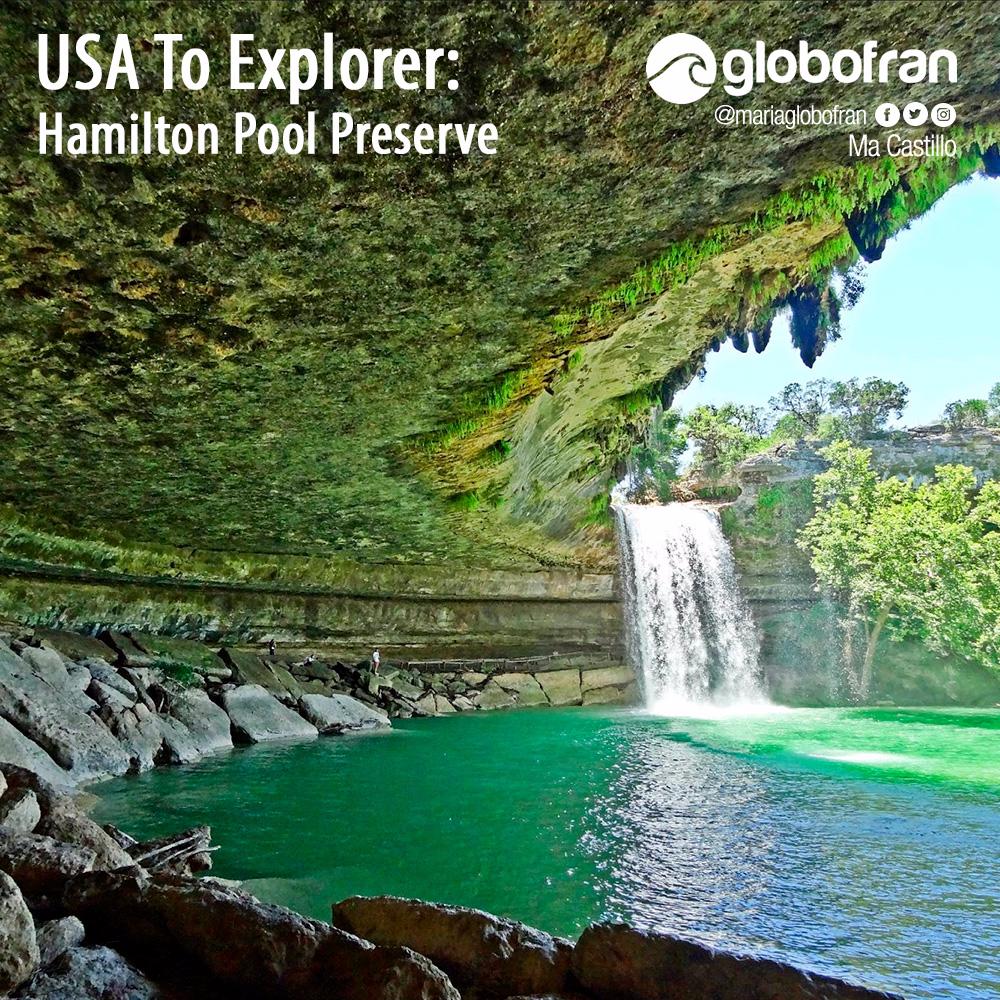 Visita está hermosa piscina natural que se encuentra a las afueras de Austin en Texas. ¡USA espera por ti!