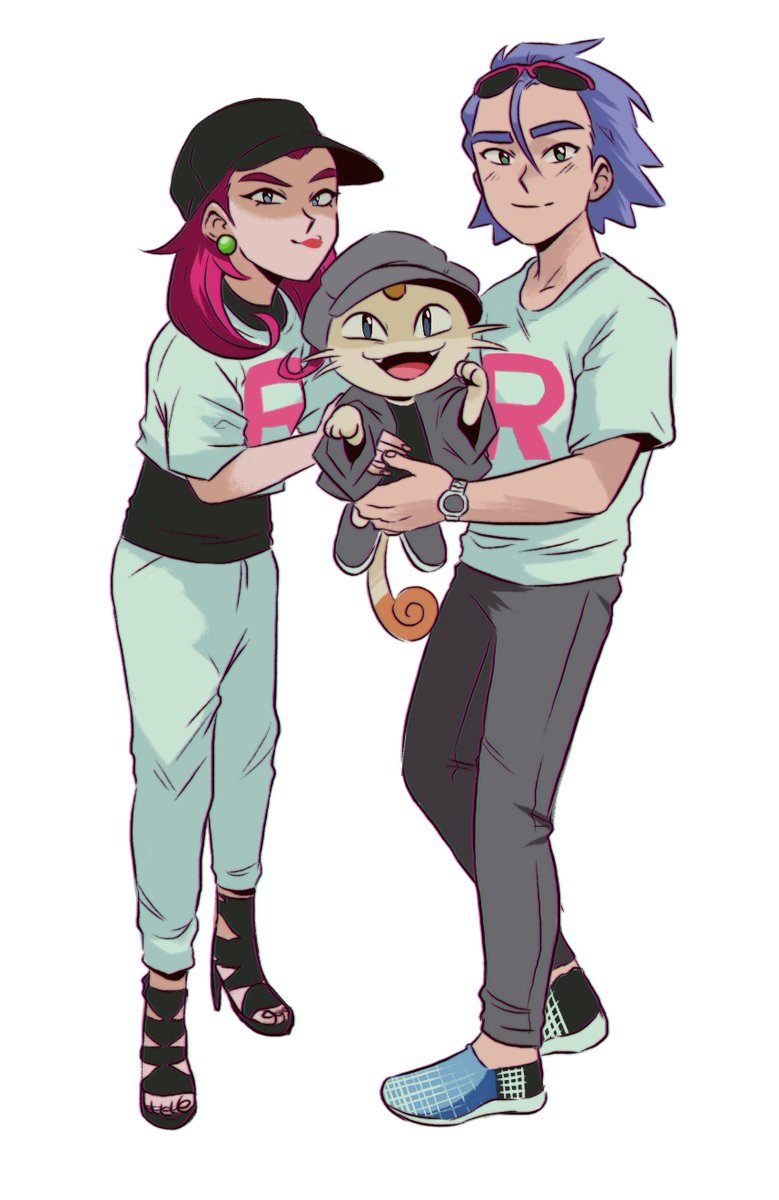 kianamaiart's tweet photo. The TR voice actors took a really cute picture together and I had to redraw it https://t.co/hKchgN1D2g