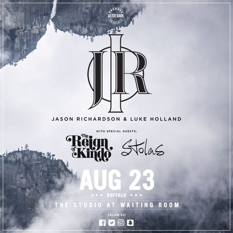 Catch Jason Richardson, ex-guitarist of Chelsea Grin, &amp; Luke Holland of The Word Alive in Buffalo on 8/23! Tickets: aftr.dk/2qXCCGz