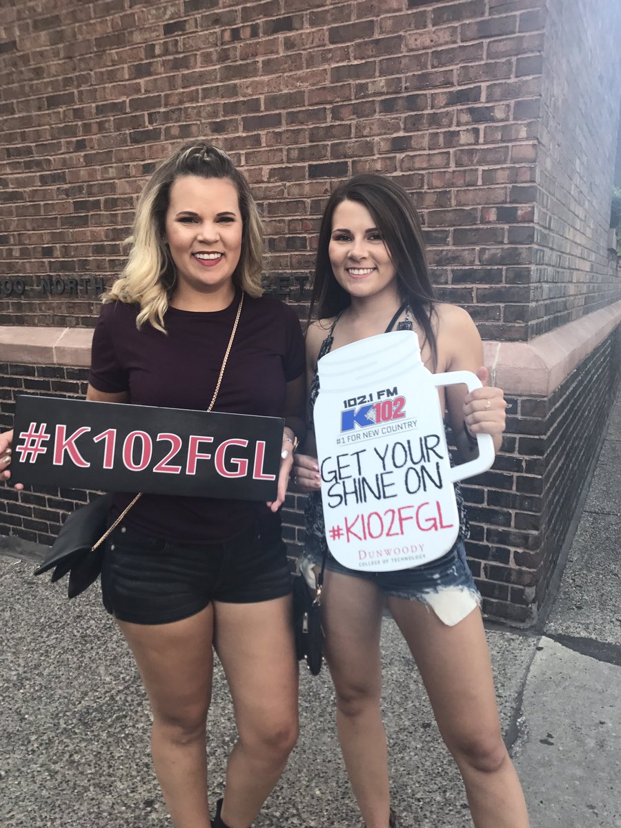 jakrinke's tweet photo. @RachelRamsey44 @K102 @JR_K102 we have been listening to K102 since diapers help the sisters out with some pit passes β€β€ #k102FGL https://t.co/Xt8vZpwjuT