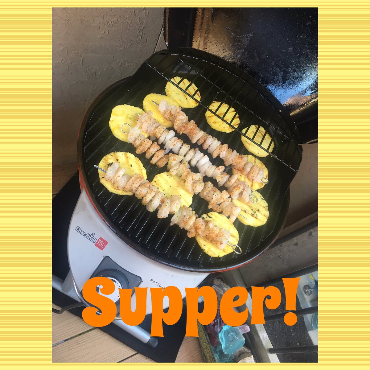 emptynestersat's tweet photo. Sometimes we stay in for #EmptyNesterSaturday and it's amazing! #Grilling https://t.co/0lp9F563ek