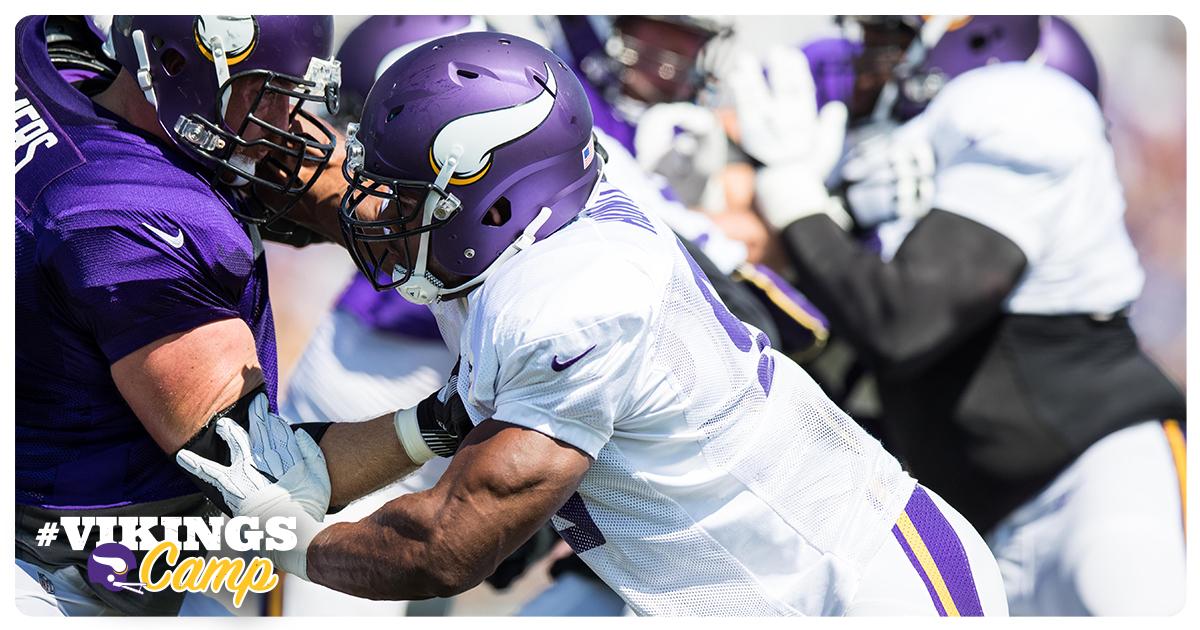 Today's the day the @DHunt94_TX and the #Vikings have been waiting for.  📰: mnvkn.gs/RF1ca2 https://t.co/QKqK2IeSeW