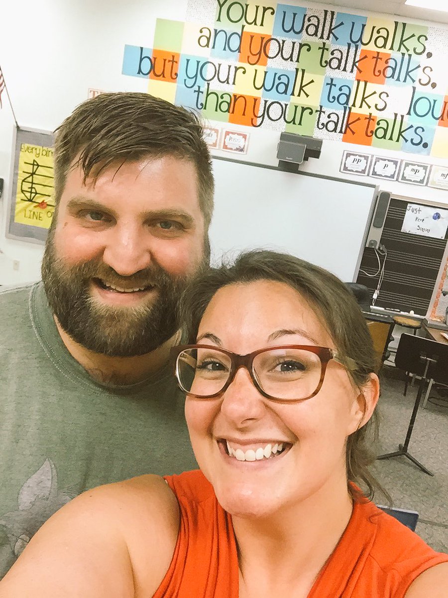 MrsSimonsSays15's tweet photo. Our date night was spent finishing one of my classroom projects. He's a keeper. #datingateacher #productivity https://t.co/FgpxSQjKme