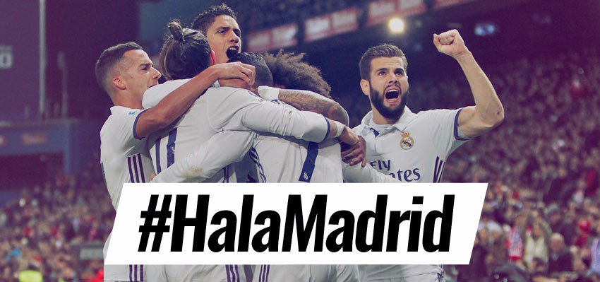 realmadriden's tweet photo. ⏱⚽️🇺🇸 #RMTour 
#ElClasicoMiami is underway!

🙌 ¡Hasta el final, VAMOS REAL! 🙌

#HalaMadrid https://t.co/NIAMur3gid