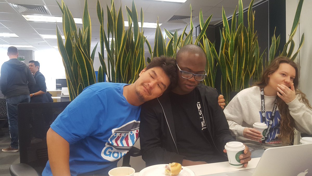 c0dymt's tweet photo. Last day of @GovHackAU today with team @TorangeJuice Let's do this! https://t.co/G9zbvUvb2i