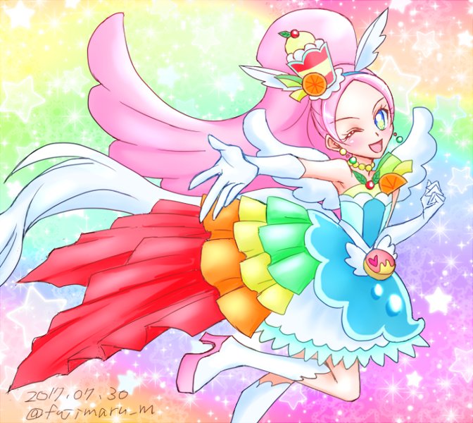 Tweet キラキラ プリキュアアラモード キュアパルフェ キラ星シエル イラストまとめ Naver まとめ