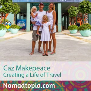 nomadamyscott's tweet photo. Homeschooling in Australia, traveling with kids + more w/ Caz of @ytravelblog #nomadtopiaradio https://t.co/ffYTZupFqp https://t.co/PxzFFOuoTb