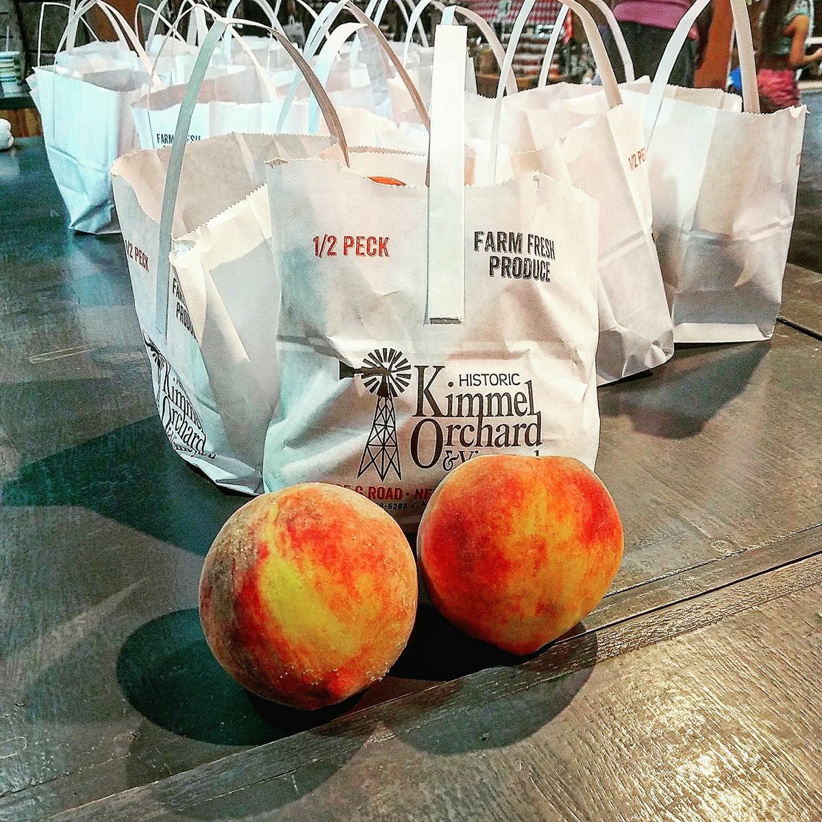 kimmelorchard's tweet photo. Come out to Kimmel Orchard &amp; Vineyard tomorrow for Day 2 of Peach Extravaganza!!!🍑😁 https://t.co/nczu75P74o