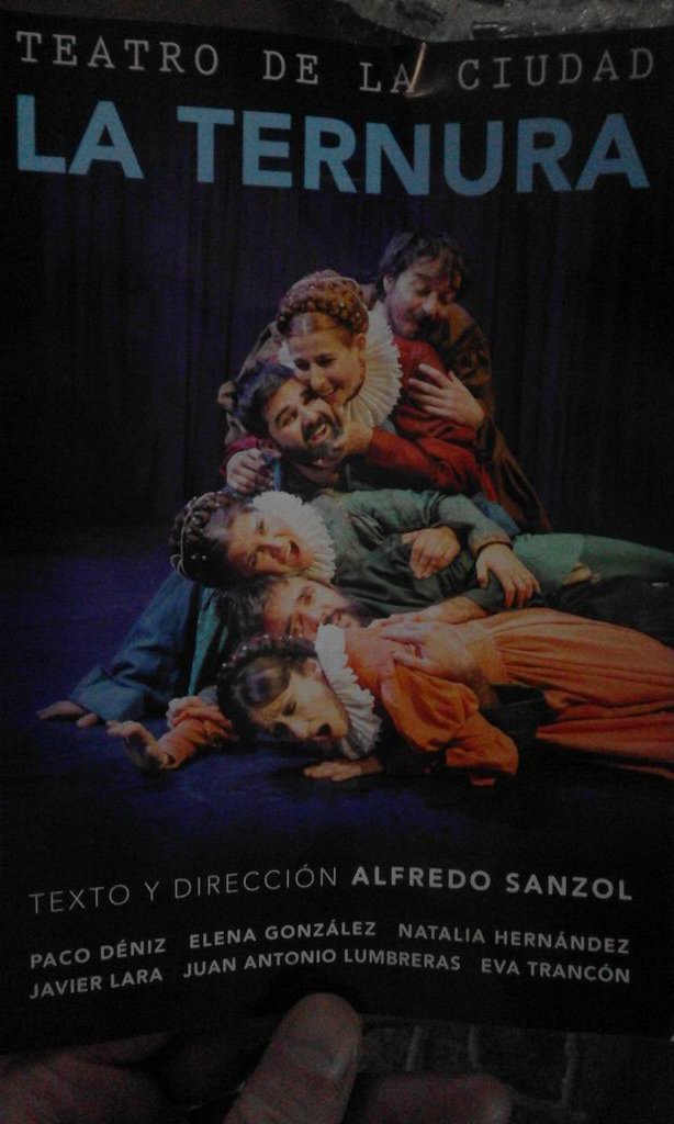 JorgeFullana's tweet photo. No se puede hacer mejor. Grande Alfredo Sanzol. Un disfrute de Ternura. @TeatroDLCiudad @festivalalmagro https://t.co/Wn3tNF83pq
