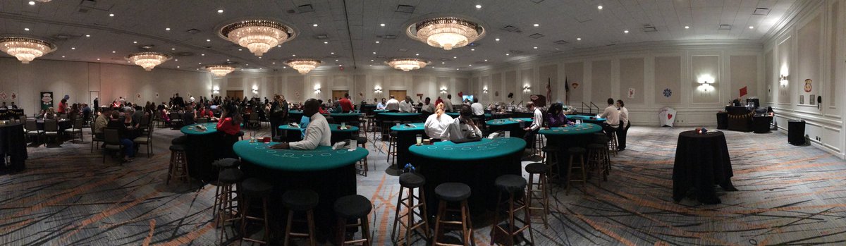 BellCountyBar's tweet photo. The BCBA [card-counting] Blackjack Team is about to take down the house! #barleaders17 @statebaroftexas https://t.co/27uIgYI5ug