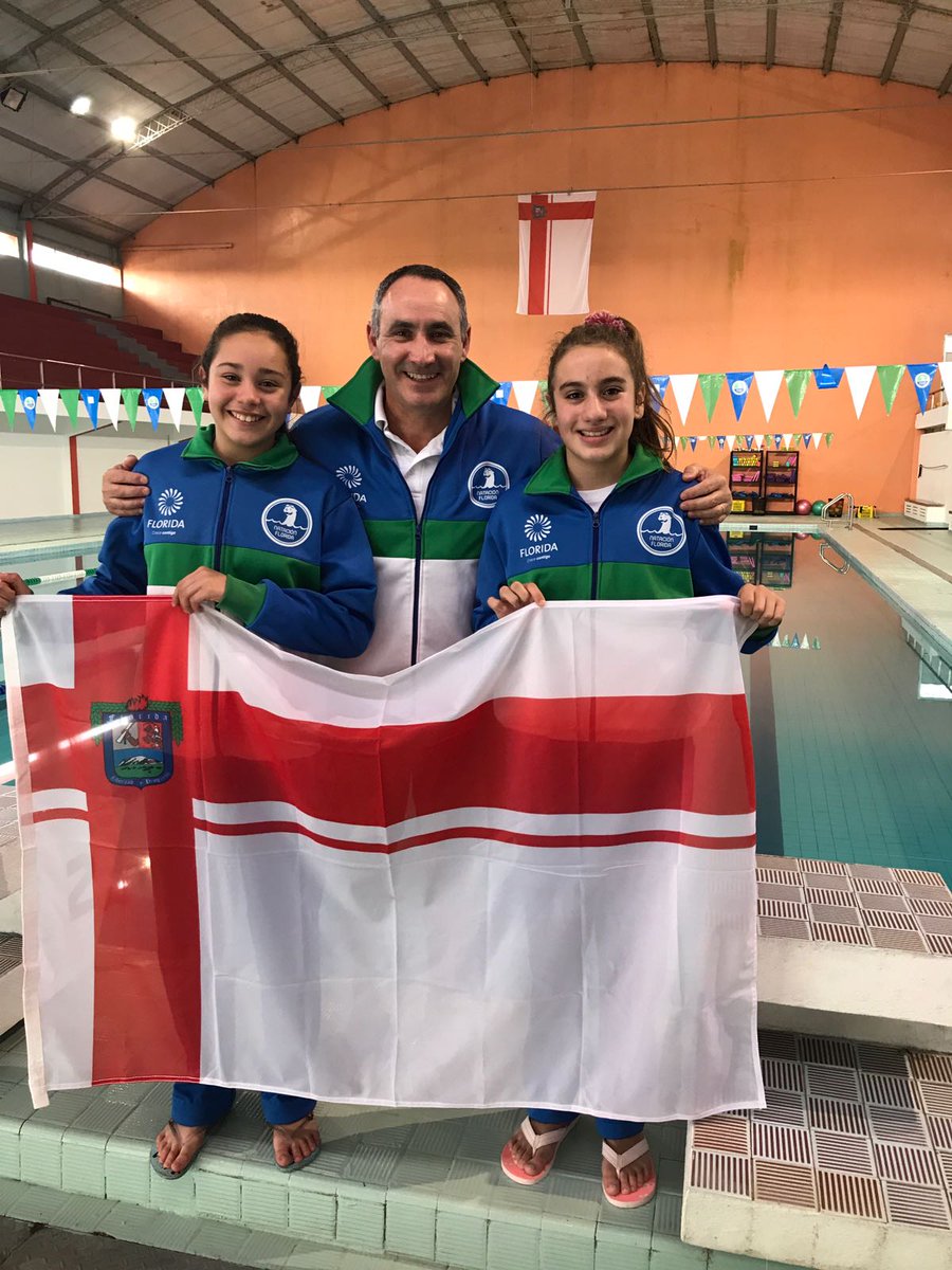GermanLapasta's tweet photo. Floridenses en Selección Uy 🏊Valentina Castro y Abigail Trezza,compiten en torneo Harols.B en Argentina junto al Coord.Técnico Gustavo Perez https://t.co/DcJWL82d0A