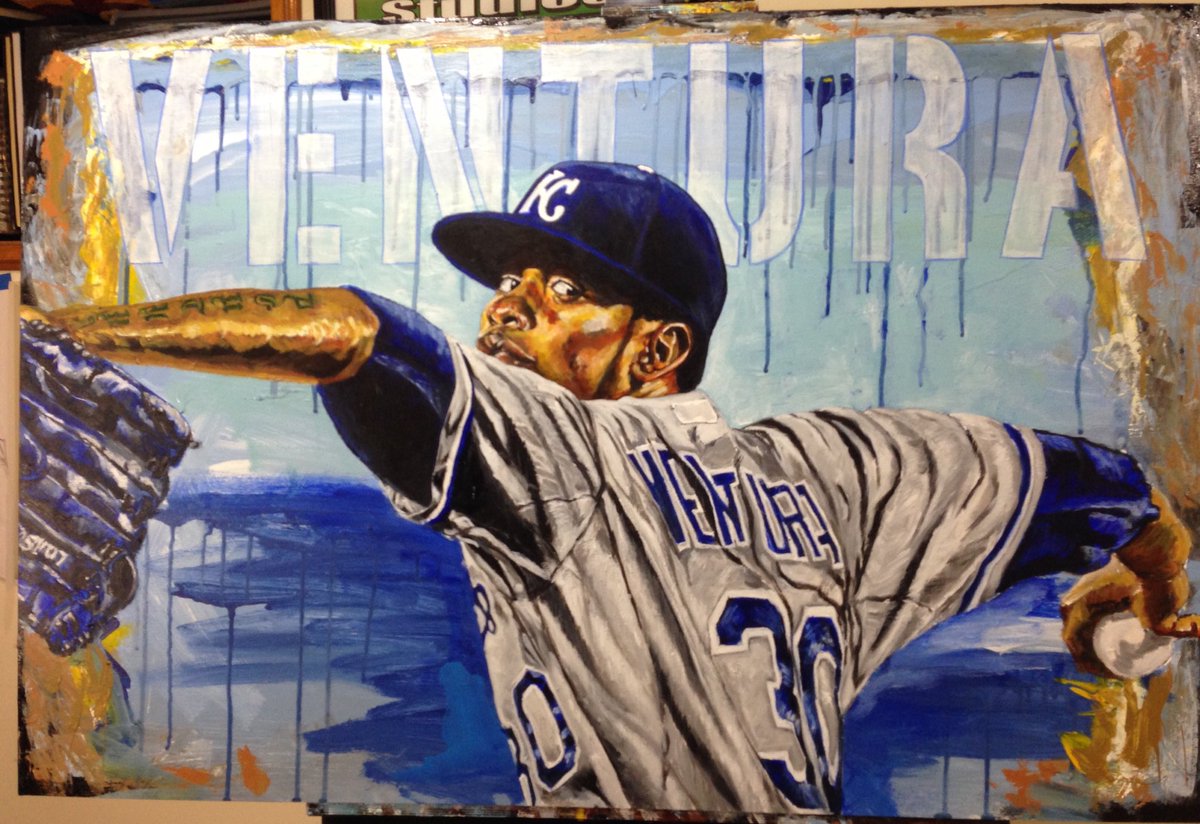 AOART5's tweet photo. Hey Uncle @RexHudler1 - how abt some @royals art behind you & #ryanlefebvre Aug6 for Art at the K frma local boy? RT https://t.co/gOcbB0RV7p