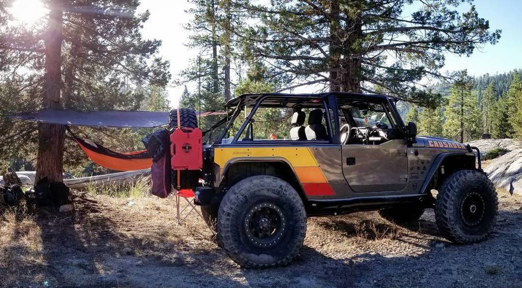 JcrOffroad's tweet photo. #ProjectCrusader made a killer hammock mounting point this weekend. It also did some wheeling.
#BuiltForWhatever https://t.co/s9ZsnbAtjj https://t.co/4XYFWNWSdu