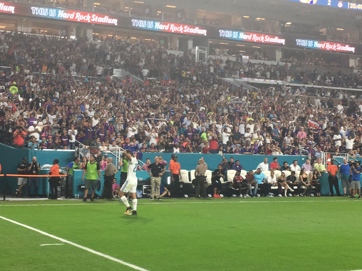 ⚽️ 36' <a href="/marcoasensio10/">Marco Asensio</a> ✅

#RealMadrid 2-2 Barcelona

#RMTour #HalaMadrid