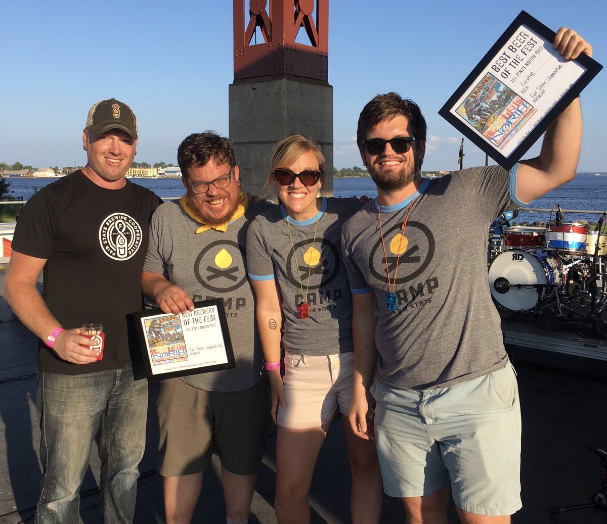 mncraftbrew's tweet photo. Congrats to our #AllPintsNorth17 Best of Fest winners for Best Brewery AND Best Beer: Curation! Cheers, @FairStateCoop! https://t.co/mMrgHKFLuF