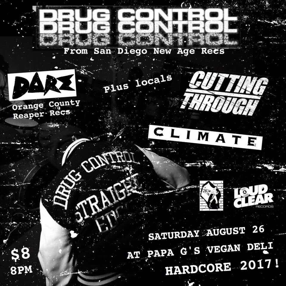 Next show in August with rad bands at Papa G's!