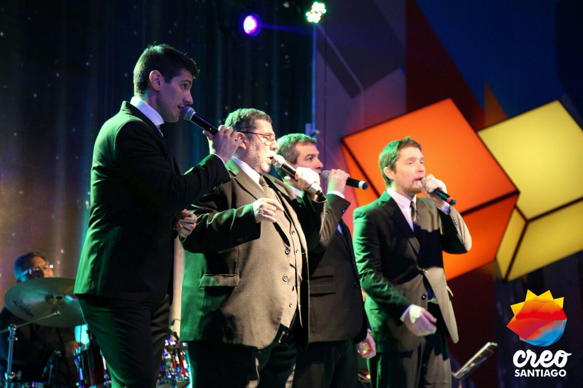 CreoSantiago's tweet photo. Una noche única en #CreoSantiago con las increíbles voces de @Fratenori 

Gracias por compartir sus talentos y pasión. Creamos cultura. https://t.co/kt1qXLB371
