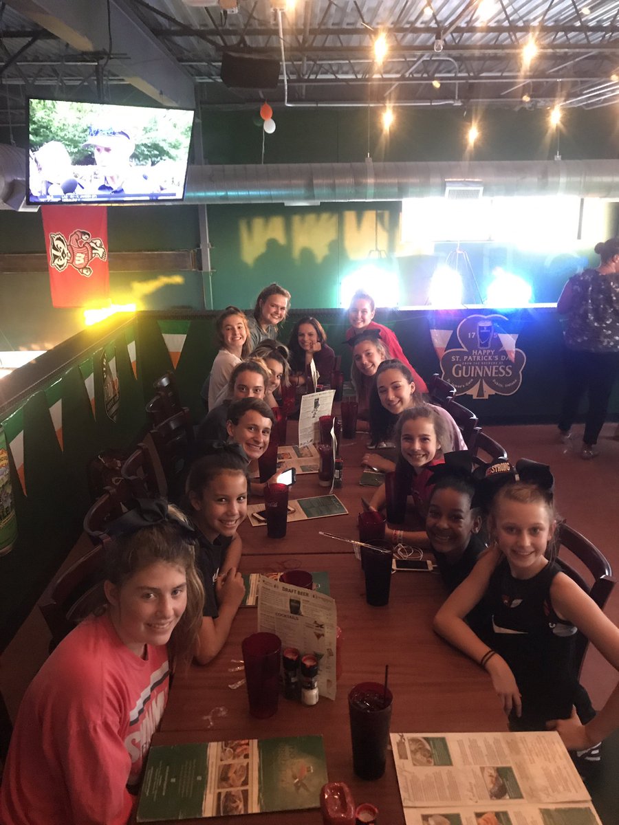 raptors_we's tweet photo. A little team bonding at MO'S! https://t.co/Aw4nZYJwlz