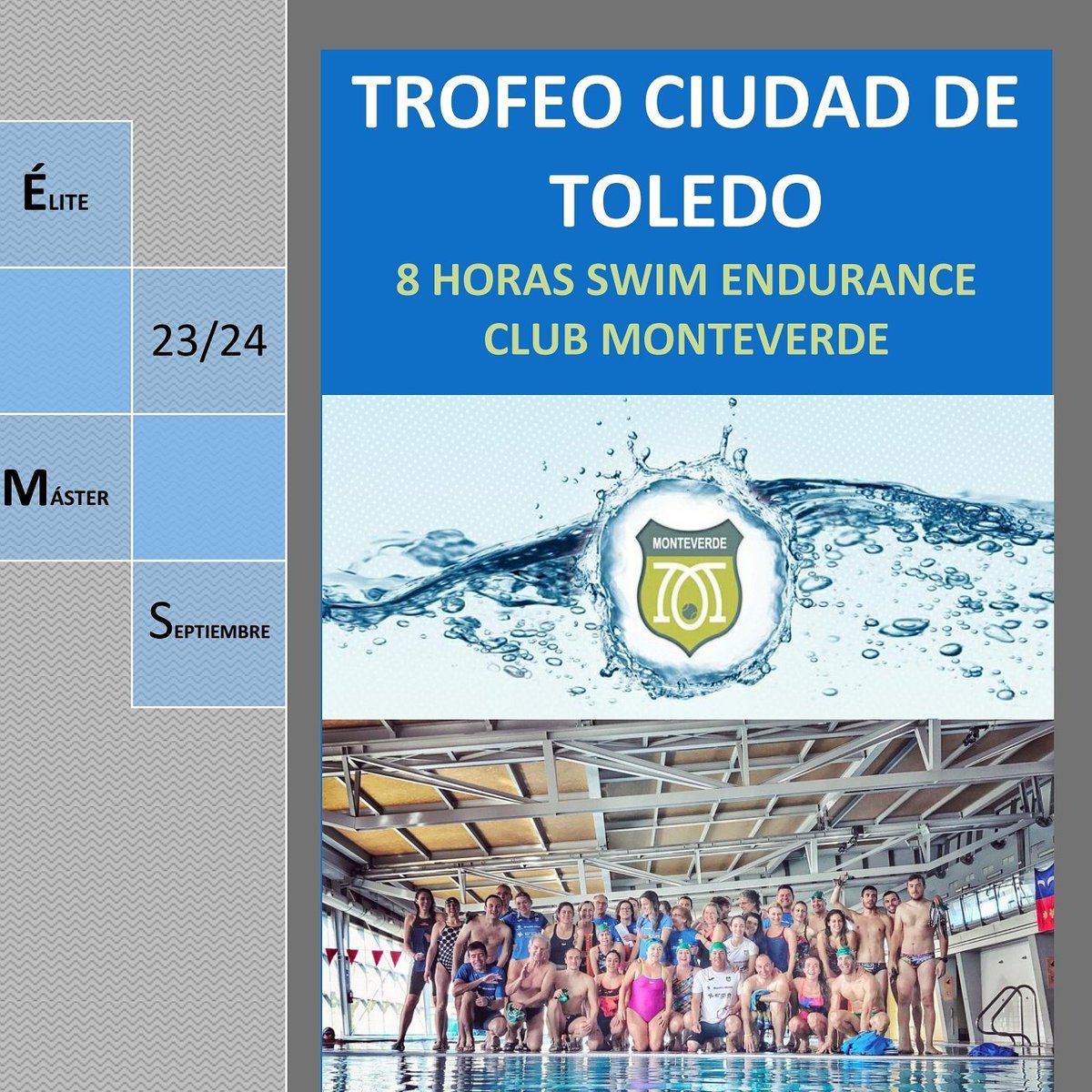 NatacionLopez's tweet photo. TROFEO CIUDAD DE TOLEDO!!! https://t.co/zOhgB09DQc