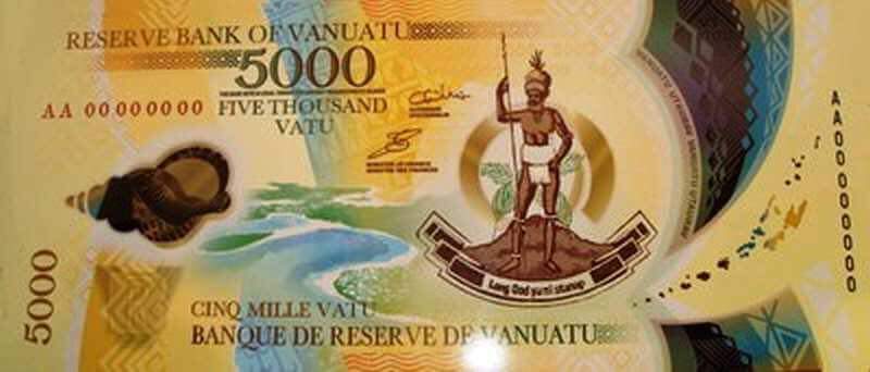 Polymernotes_De's tweet image. Vanuatu; new 5000 Vatu #polymernotes