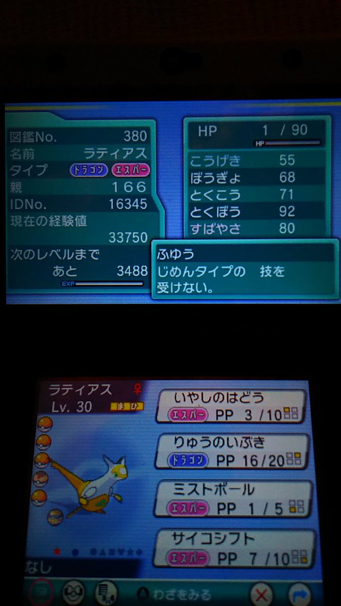 色違い粘り記録 色違い粘り記録