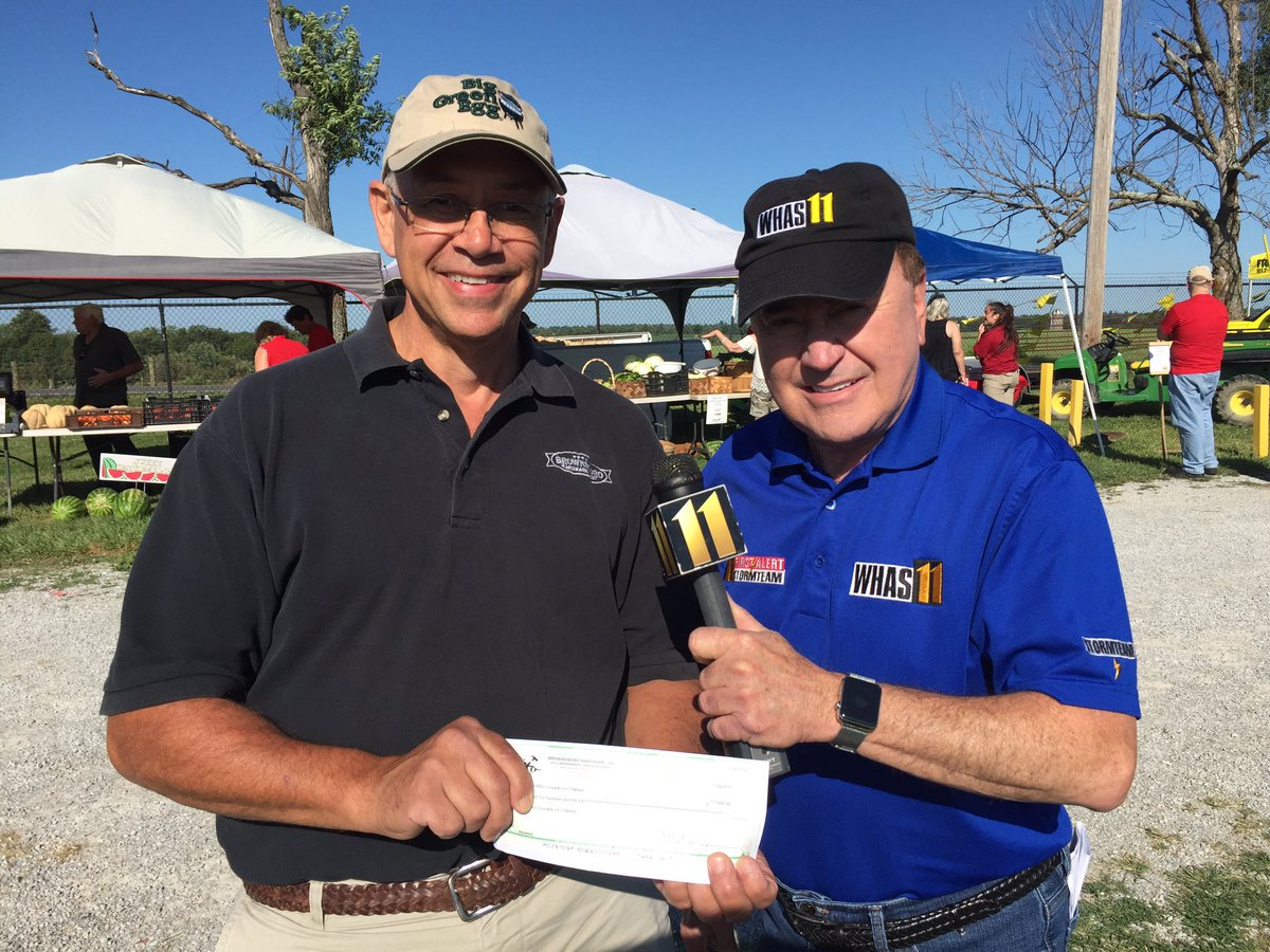 Everyone <a href="/CrusadeChildren/">WHAS Crusade for Children</a> says thanks Jim Lehrer &amp; <a href="/B_hardware/">Brownsboro Hardware</a>. $1,600  fr Weber Academy. Check delivered this AM in Henry Co.<a href="/WHAS11/">WHAS11 News</a>