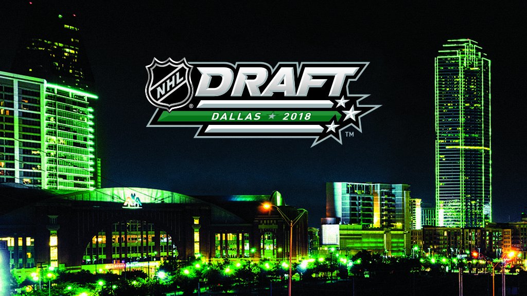 DallasStars's tweet image. The Dallas Stars will host the 2018 NHL Draft at American Airlines Center from June 22-23!