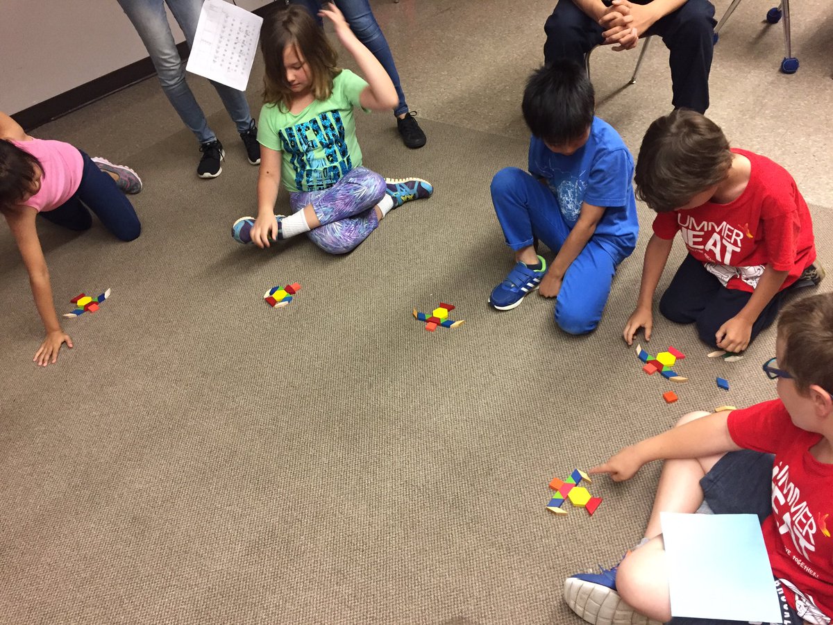 KStewart_KSD's tweet photo. See it, Build it Activity! The students loved it! @SSSummerHEAT https://t.co/lAQ6hHRtA0