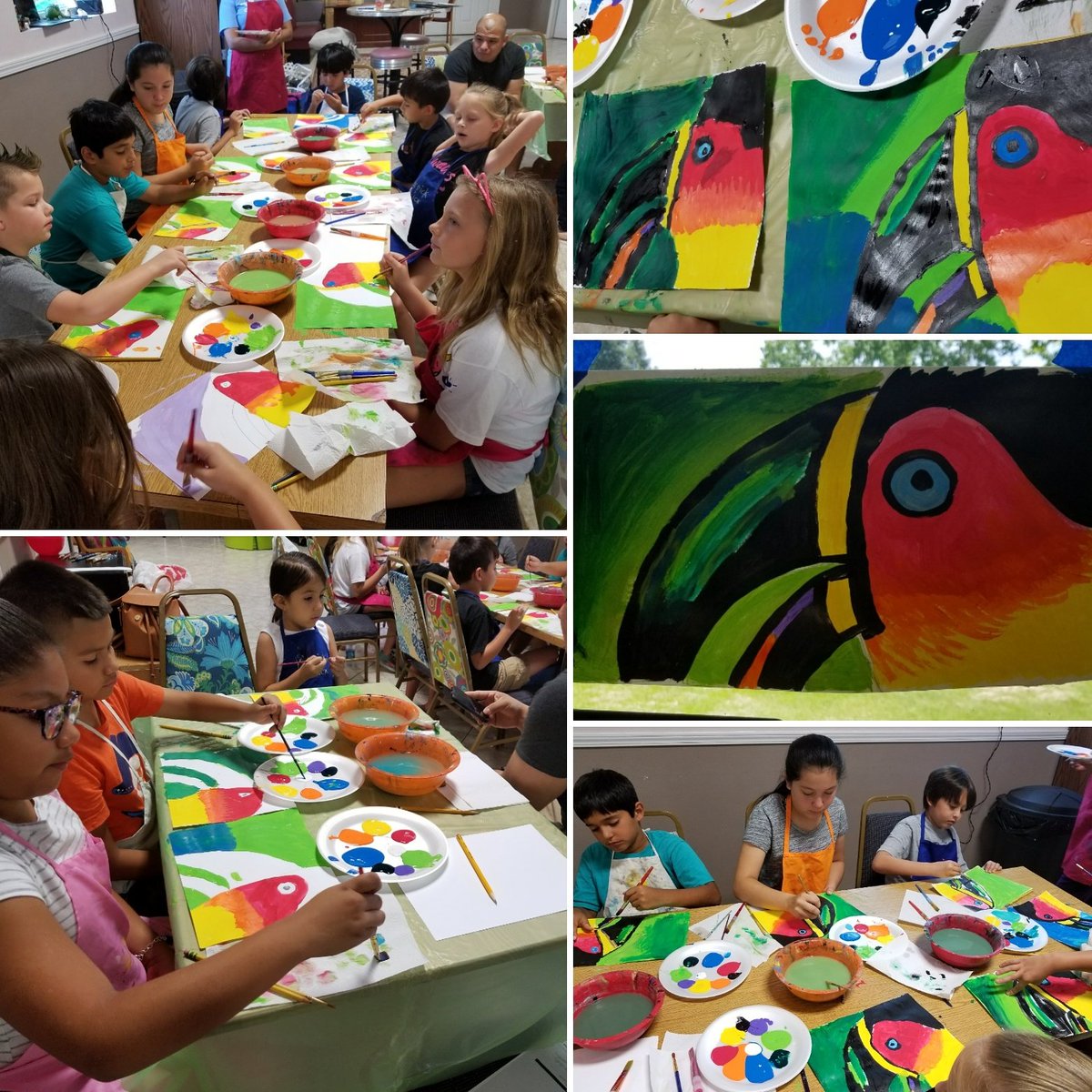 LiveArtofAngela's tweet photo. 👩‍🎨Highlights from today w/ reference tucan Sam 🐣#lovin #art #inspiration #zone #tucan #lucky #fruitloops https://t.co/3VNzlGUM6J