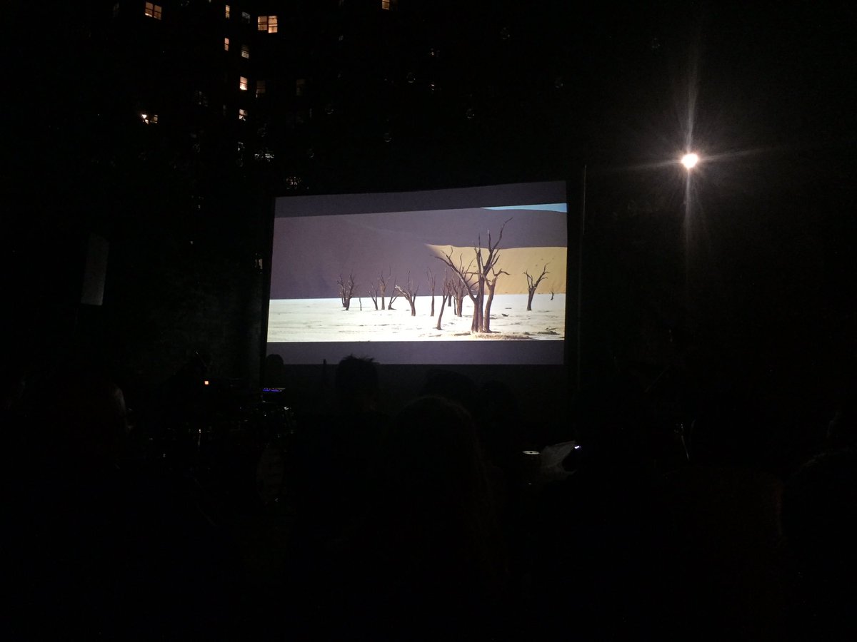 Great to be seeing <a href="/livefootage/">LIVE FOOTAGE</a>  perform again over the movie Samasara. So much inspiration and sensitivity!