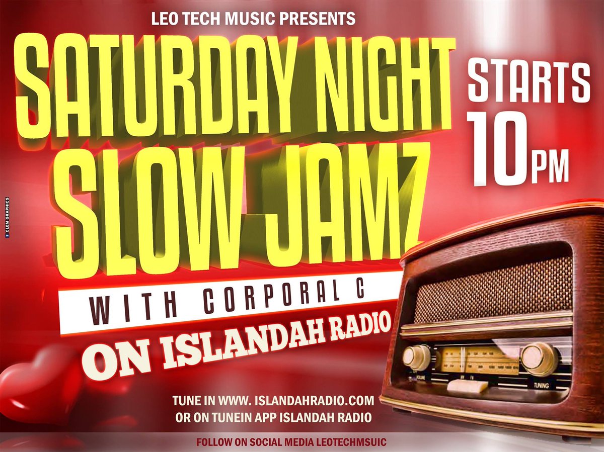 SNSJAMZ's tweet photo. Going in ina a little bit on Islandah Radio https://t.co/nqeMSDPjUd