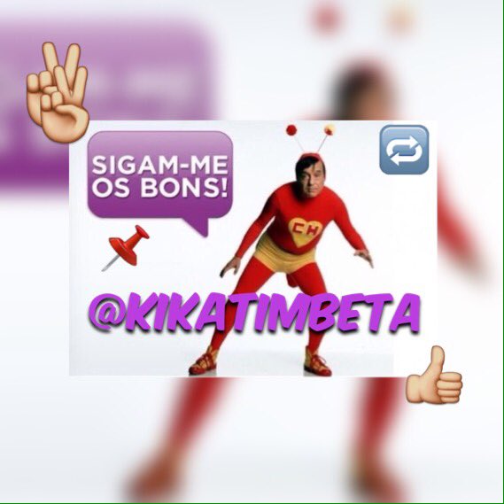 Twitter 🔁 👉🏼 <a href="/kikatimbeta/">Ki Ka #TIMBETA</a> 

Pinterest 📌 👇🏼
br.pinterest/kikatimbeta