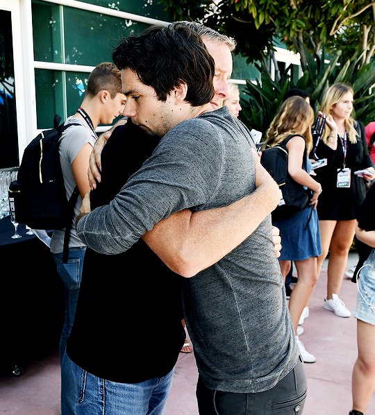 — I'm proud of you, son.