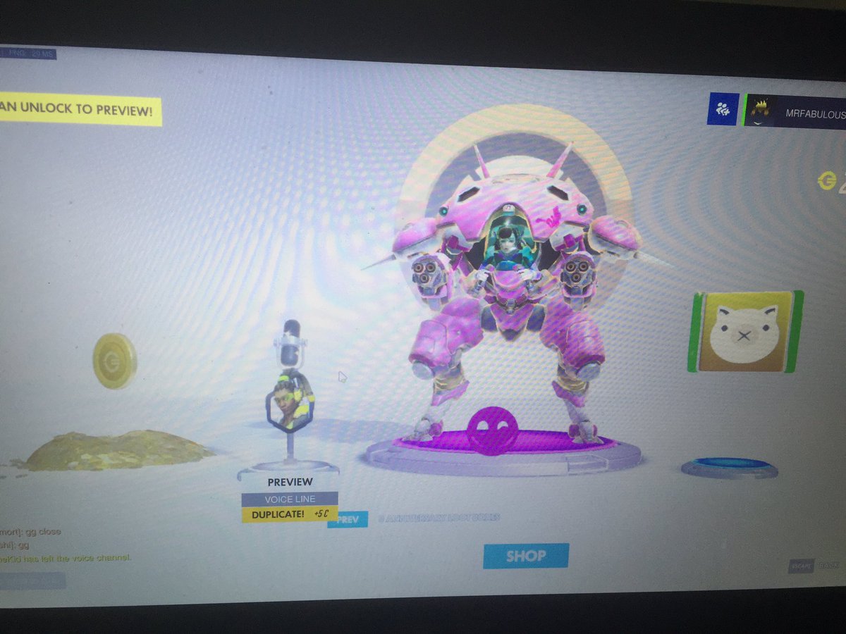 MrFabulousPlays's tweet image. Wow nothing but coins and duplicates. Thanks @PlayOverwatch   #NoMoreDuplicates ! Can&apos;t imagine how pissed ppl who buy cases wud be 🙄