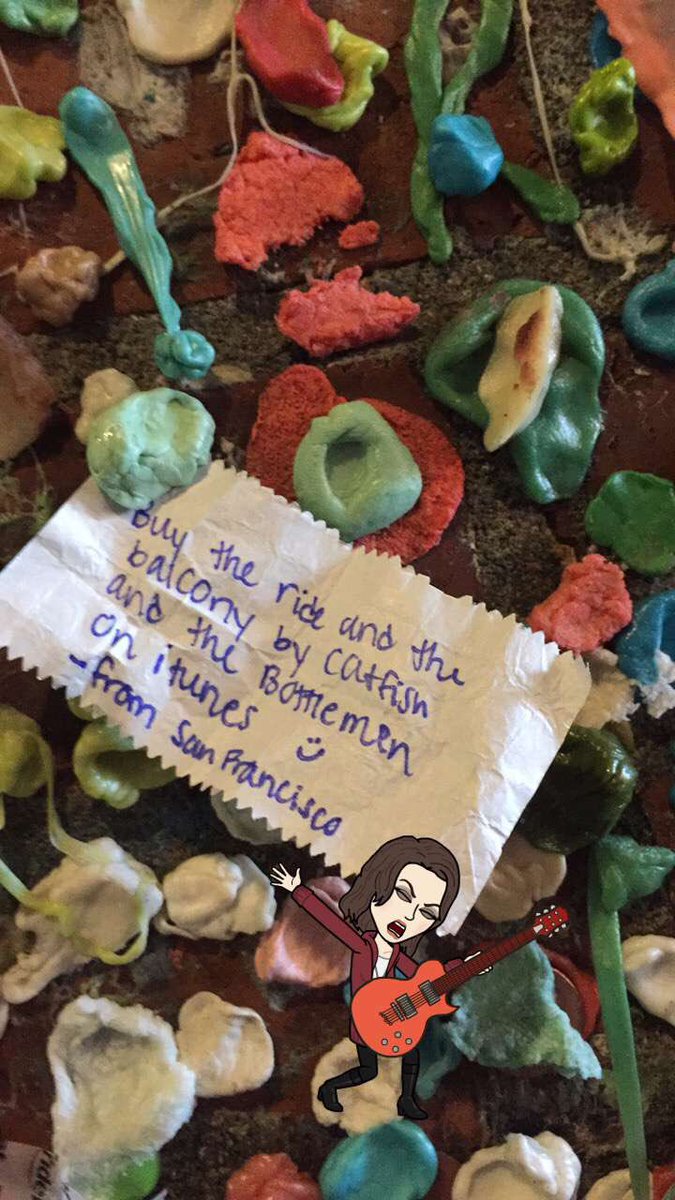 vantasticcatb's tweet photo. @benjiiblakeway PLEASE GO TO THE GUM WALL IN SEATTLE, WE LEFT YOU A NOTE https://t.co/09CY0OigKk