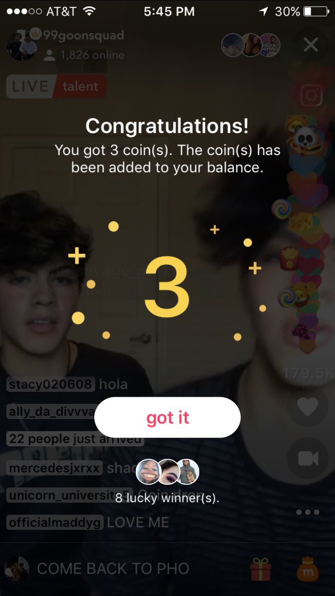 MomoOhNoXO's tweet photo. Stay Winning!! I Won Everytime There Was A Coin Drop @99_goonsquad @jovanijara @yuppjulian #lively #goonsnewvid #goonsnewvideo https://t.co/BGEROwHUjy
