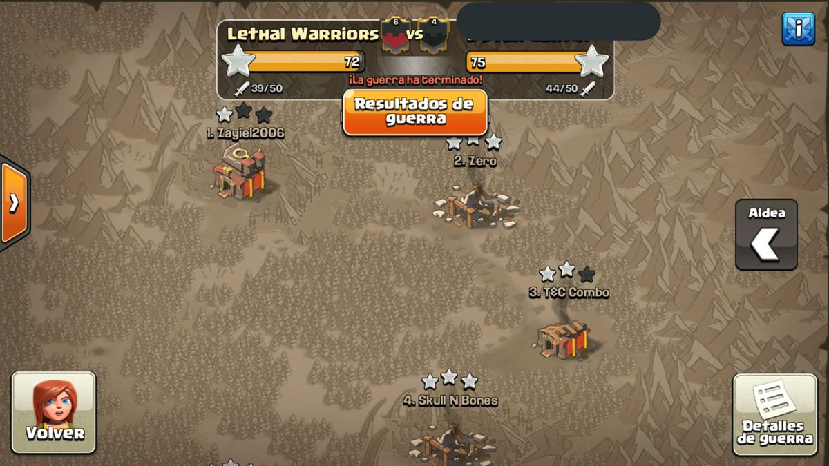 Lethal_Warriors's tweet photo. Bonita racha perdimos gracias a los emparejamientos de #supercell de todos modos hay esperanzas con la actualización y dimos la batalla ❄🔥💪 https://t.co/7wpaUlqpxL