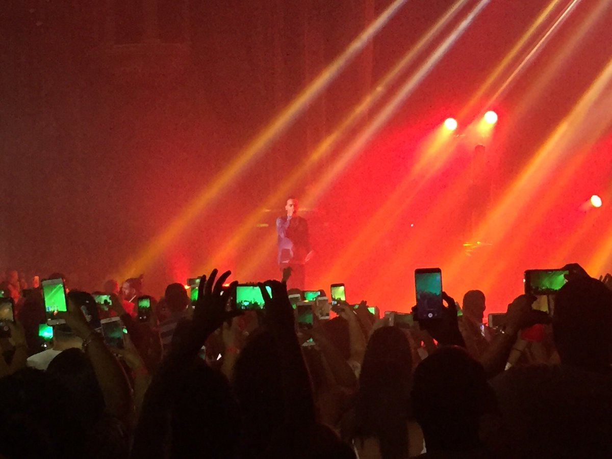 Aquinas82nd's tweet photo. @Ozuna_Pr on stage for his second sold out night at New York's United Palace Theatre. @LouDCommLLC #invivolive @invivomusic https://t.co/SpPBimYwNt