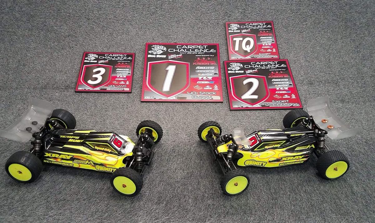 ActivRc's tweet photo. 1st Annual Rug Rat's Carpet Challenge
Congrats Raymond McCoy
#activrc #xray #teamtrinity #hobbyaction #hudy #eam
https://t.co/JFdaeb9c0s https://t.co/NUj8OJcux8