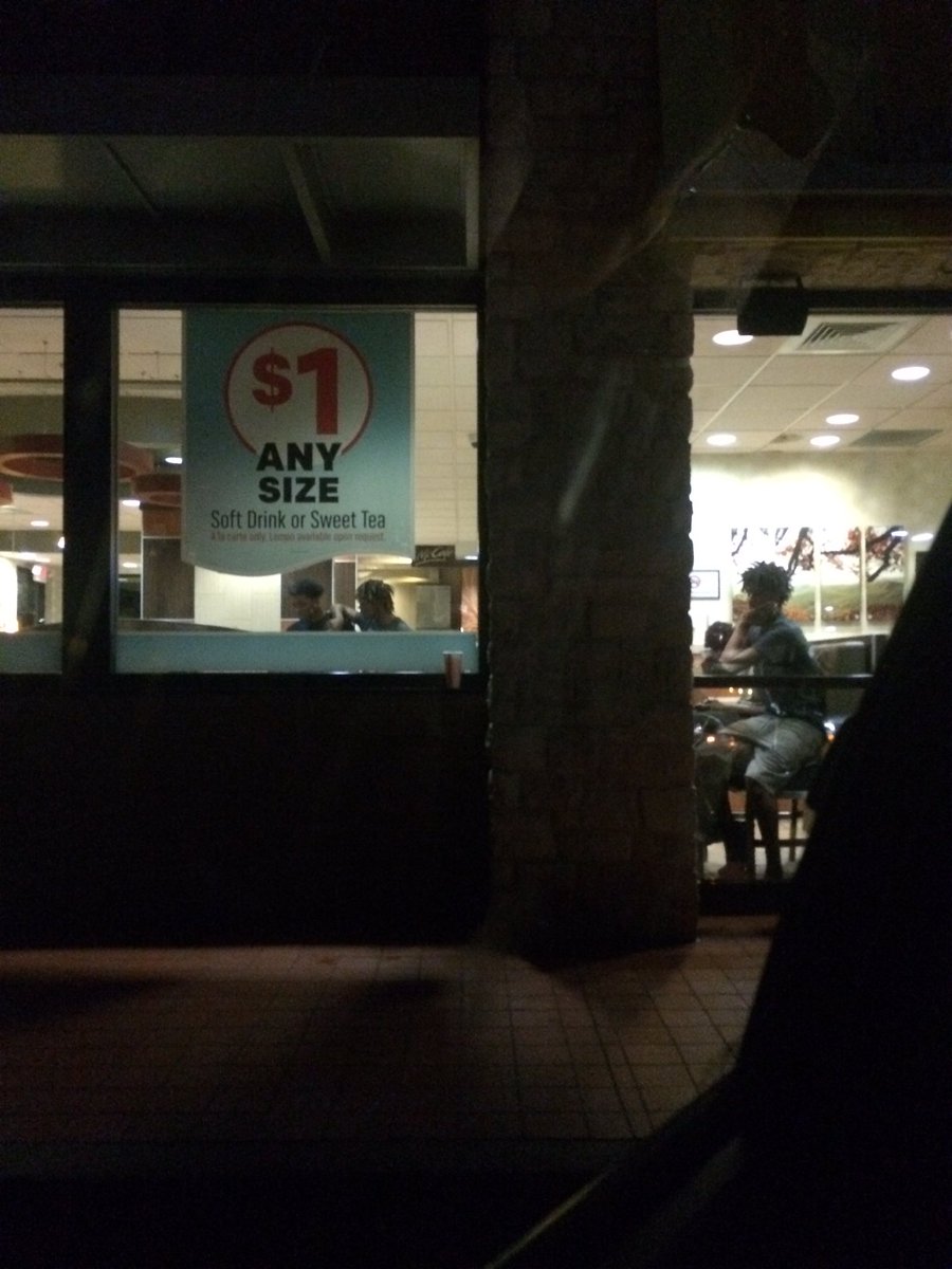 majesticslayer's tweet photo. @McDonalds Charlotte nc location. We were told the inside was closed yet none of these people work at this location. https://t.co/GjD40khYCU
