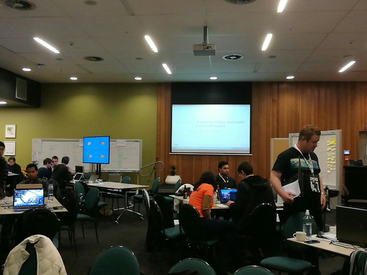 GovhackChCh's tweet photo. Count down is on 👊 #GovHackChch #GovHackNZ #GovHack #Hackathon2017 https://t.co/GsyJgQGyLv