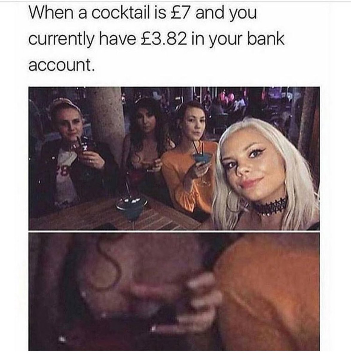 AsKnownAsBoop's tweet image. just leave, how embarrassing, u have your boobs out and still couldn&apos;t get a man to fetch u a drink!?😆 #basicbitchproblems