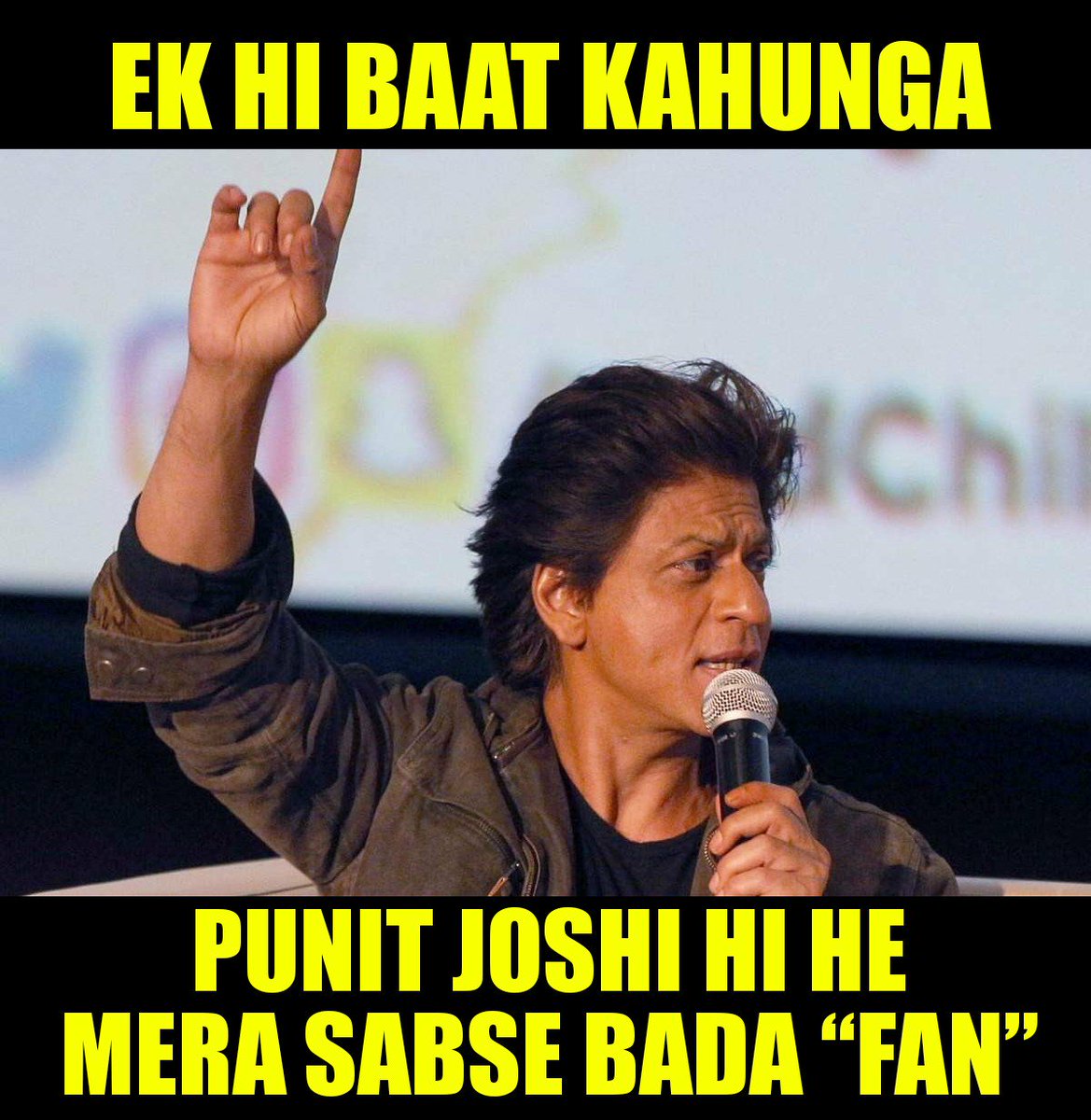 IamPunit75's tweet photo. Thanks...😇 @iamsrk ❤️ https://t.co/2BxXv6X3EU