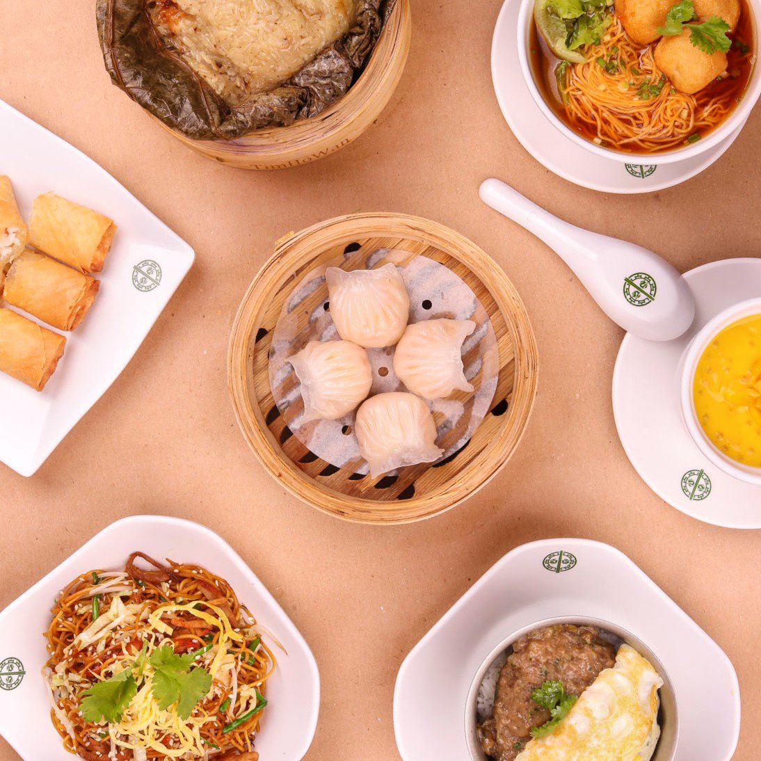 TimHoWanPH's tweet photo. 7 lucky dishes all in one table. Feel a little bit luckier with this set of dishes only here at Tim Ho Wan. #TimHoWanPH https://t.co/hofbT7ip4L
