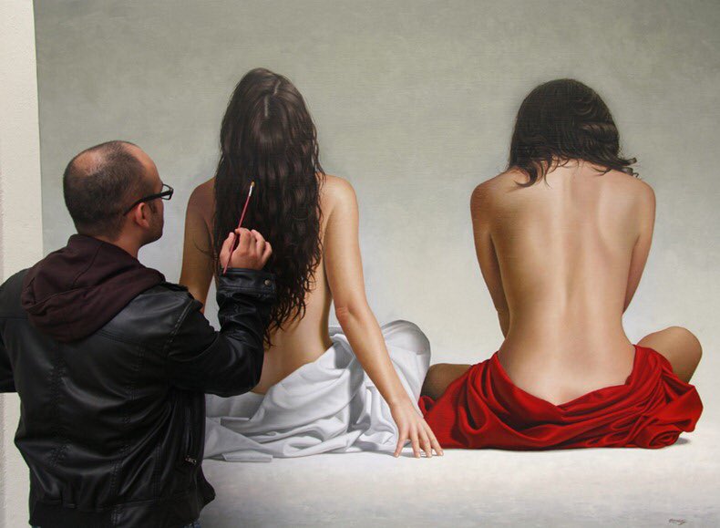 CarpeVinum_'s tweet photo. Hyper-realistic paintings by Omar Ortiz https://t.co/Odc6Td6puI