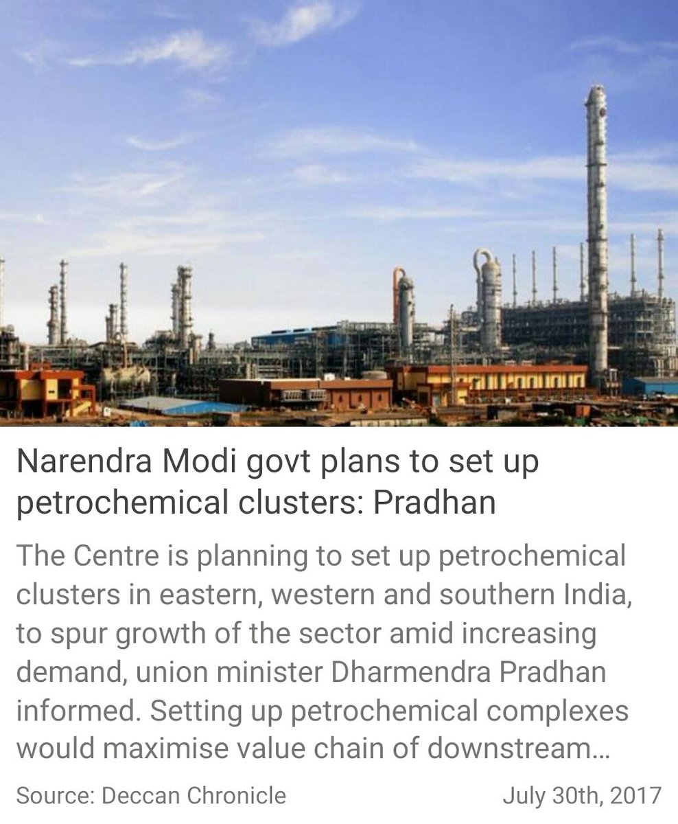 Ra_THORe's tweet photo. Modi govt plans to set up petrochemical clusters in Eastern, Western and Southern India: @dpradhanbjp ji
https://t.co/B1sLKEoGzY https://t.co/D3L9FkrILK