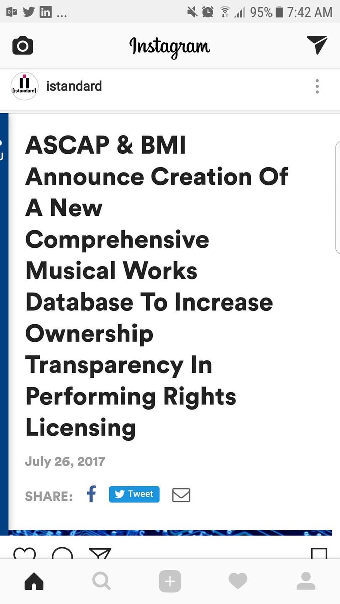 tplusradio's tweet photo. This should be interesting. Looking forward to see how this pan out. #ascap #bmi #music #performancerights @ASCAP @bmi ๐๐ผ๐๐ผ๐ต๐ต https://t.co/aNRcLNFvgc