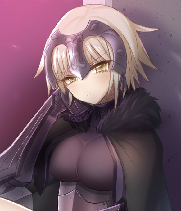 ジャンヌオルタもらくがきしてた 